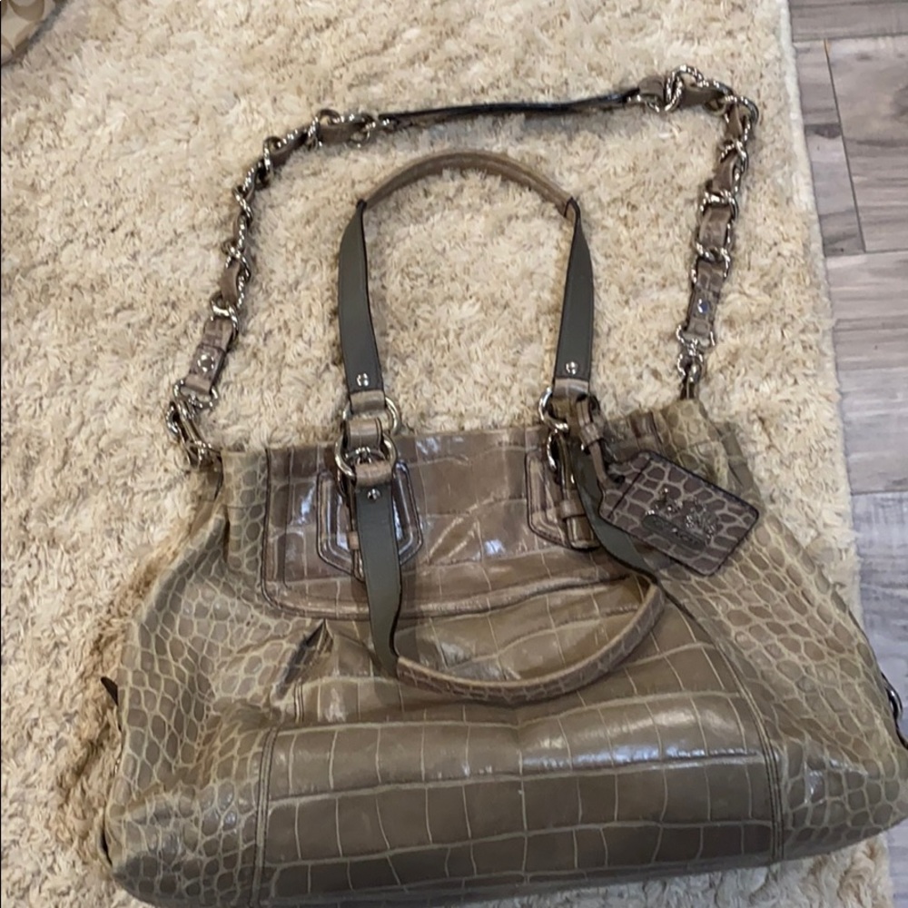 Authentic coach purse